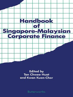 cover image of Handbook of Singapore — Malaysian Corporate Finance